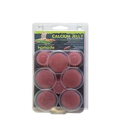 Image of Komodo Calcium Jelly Pots, 8 Piece, Insect Feeder Food, Reptile Treat, may vary
