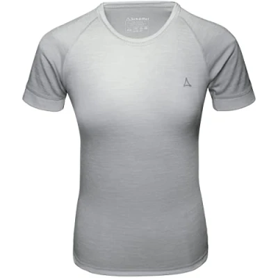 Image of Schöffel Merino Sport Shirt 1/2 Arm Women&#039;s T, Opal Gray, XL