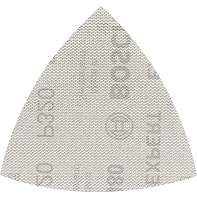 Image of Bosch Professional 5x Expert M480 Sanding Net (for Hardwood, Paint on wood, 93x93 mm, Grit 320, Accessories Delta Sander)