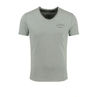 Image of KEY LARGO Men&#039;s SODA New v Neck T Shirt, Faded Moss (1541), XL