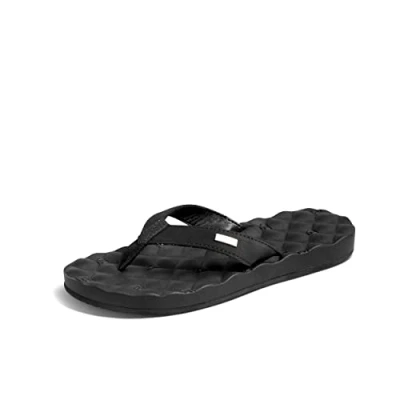 Image of Reef Womens Dreams Flip Flop, Black, 6 UK (38.5 EU)