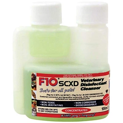 Image of F10 SC XD Veterinary Disinfectant Cleanser 100ml