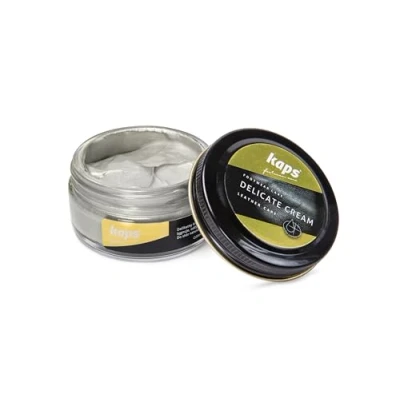Image of Kaps Shoe Care Cream, Intensive Leather and Nourishing, Delicate (404 platinum)
