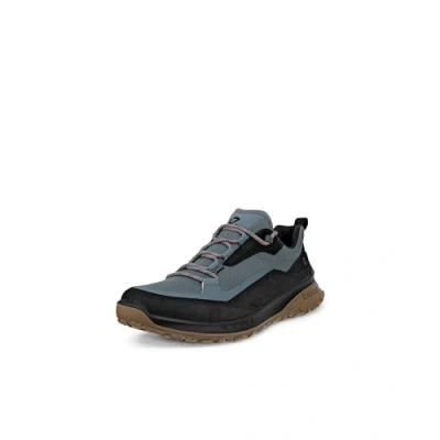 Image of ECCO Men&#039;s Ultra Terrain Waterproof Low Hiking Shoe, Black Nubuck/Trooper, 7/7. 5 UK
