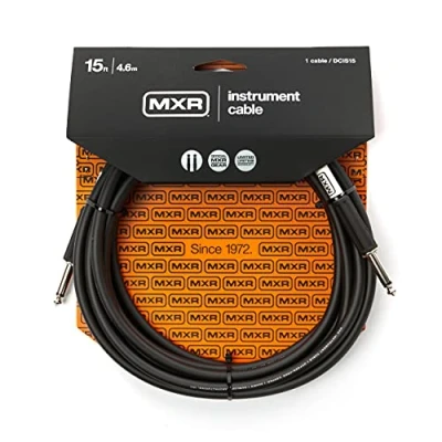 Image of MXR DCIS15 Cable Instrument Each,Black 15ft 1.5m 4.6m