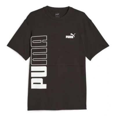 Image of PUMA Power Colorblock Tee