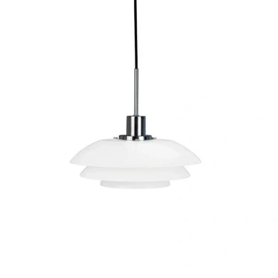Image of Dyberg Larsen DL31 hanging light, glass, chrome