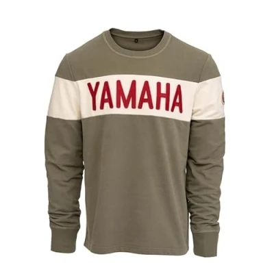 Image of Yamaha Men&#039;s Grimes Long Sleeved T Shirt Size 3XL Green