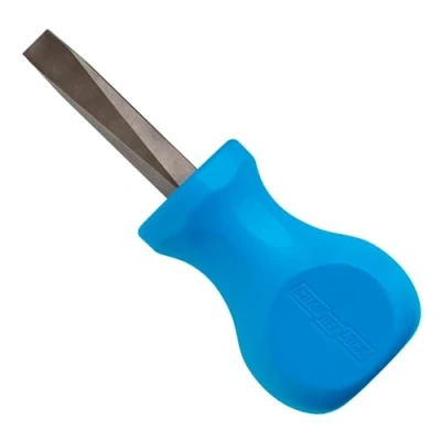 Image of CHANNELLOCK S141H 1/4 x 1.5 inch Professional Slotted Screwdriver, Magnetic Tip, Made in USA, Molded Tri Lobe Grip