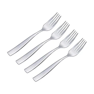 Image of Viners Everyday Purity 4 Piece 18/0 Silver Stainless Steel Forks