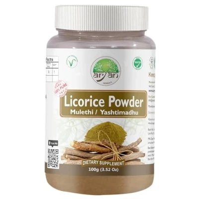 Image of Aryan Herbals Licorice (Yashimathu) Powder 100gm