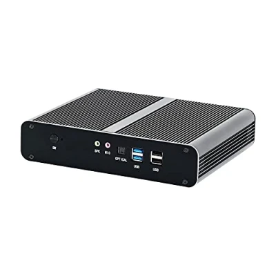 Image of Intel i7 1065G7 Mini Desktop PC Windows 10 PRO 16GB DDR4 3200MHz RAM 512GB NVMe SSD 4K 2*HDMI 2*LAN WIFI Bluetooth SATA