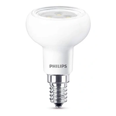 Image of Philips LED Lustre E14 Small Edison Screw Dimmable Reflector Light Bulb, 5 W (60 W) Warm White