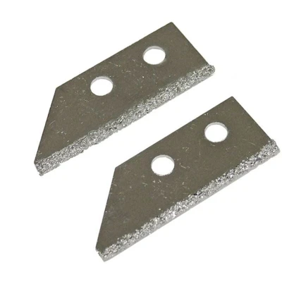 Image of Faithfull Replacement Carbide Blades For FAITLGROUSAW Grout Rake (Pack of 2) FAITLGROUSB