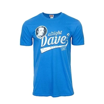 Image of Only Fools and Horses Official Trigger Alright Dave T Shirt XXL Blue