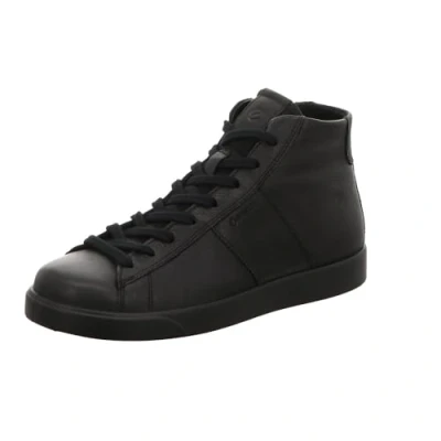 Image of ECCO Women&#039;s Street Lite Mid cut boot, black, 3.5 UK