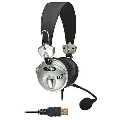 Image of CAD Audio U2 USB Stereo Headphone with Cardioid Condenser Microphone