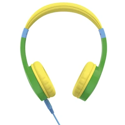 Image of Hama &quot;Kids Guard&quot; Children&#039;s Headphones, On Ear, Volume Limiter, Flexible, Green