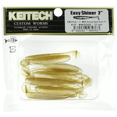 Image of Keitech Easy Shiner 2&quot; 412 Wakasagi