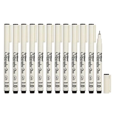 Image of Artline Calligraphy 1.0mm Pen Black