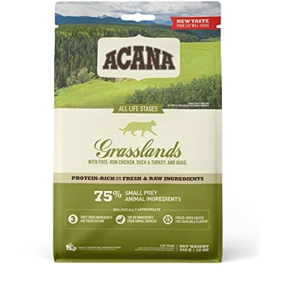 Image of Acana Grasslands Cat &amp; Kitten Regionals Trial Size 340g