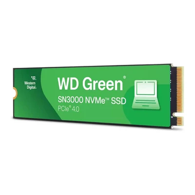 Image of Western Digital 2TB WD Green SN3000 NVMe Internal SSD Solid State Drive Gen4 PCIe, M.2 2280, Up to 5,000 MB/s WDS200T4G0E