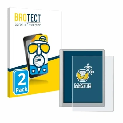 Image of brotect Screen Protector Anti Glare compatible with Onyx Boox Go 10.3 (2 Pack) Matte, Fingerprint Protection Film
