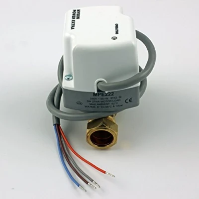 Image of Myson MPE222 22mm 2 Port Motorized Valve