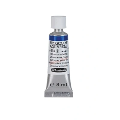 Image of Schmincke Colour for Watercolour Tube 5 ml 494 Ultramarine Very Thin