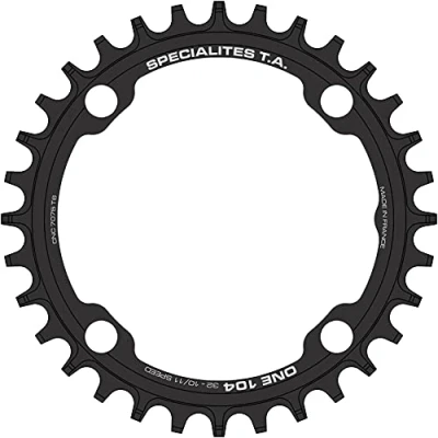 Image of Spécialités TA 104pcd One MTB Narrow/Wide Chainring, Black, 36 T