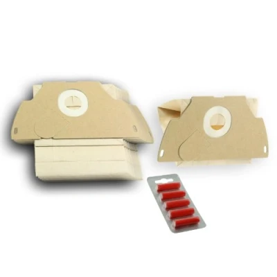 Image of First4spares Type E44 E49 Dust Bags compatible with Electrolux Mondo Vacuum Cleaners (10 Pack + 5 Bag Freshener Sticks)