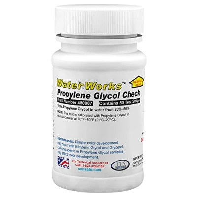 Image of ITS Europe 480067 WaterWorks Propylene Glycol Check Test Strips