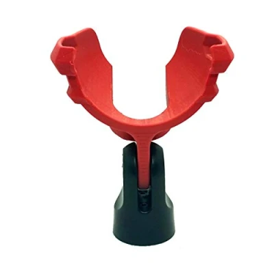Image of Ammo Clip JT 30 Bullet Mic Holder for Hohner Blues Blaster, Astatic And Other Similar Harmonica Microphones (Chilli Red)