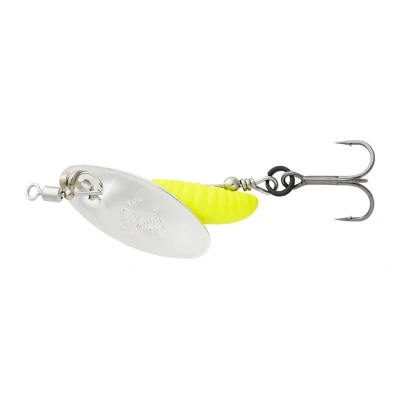 Image of Savage Gear Grub Spinner Silver Yellow 3.8g