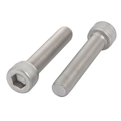 Image of Sourcingmap M10x50mm 1mm Pitch 304 Stainless Steel Hex Socket Head Cap Screws Bolts 2pcs