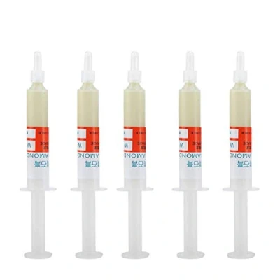 Image of Akozon Diamond Abrasive Paste 5pc/set Grinding Polishing Lapping Compound Grit Paste(W0.5#10000)