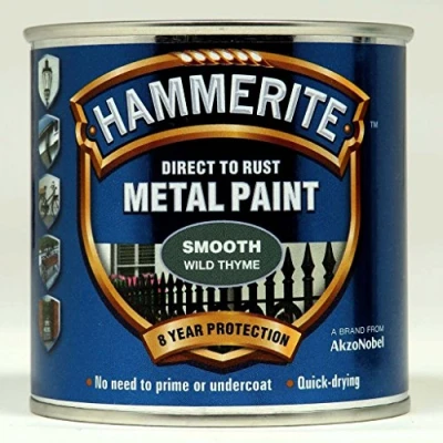 Image of Hammerite Metal Paint Smooth 250ml Wild Thyme by