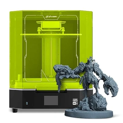 Image of phrozen Sonic Mega 8K S LCD/MSLA Resin 3D Printer, 43 µm High Resolution, 15 inch Mono LCD Screen, Fast Production Accurate Details, Large Printing Size L12.99xW7.28xH11.81 Volume