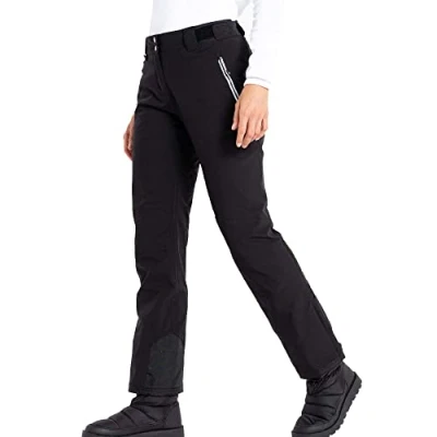 Image of Dare 2b Women&#039;s Water Repellent Effused II Recycled Ski Pants Black, Size: 8 S