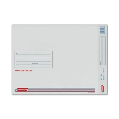 Image of Bubble Lined Envelope Size 10 350x470mm White (Pack of 50)