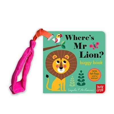 Image of Where&#039;s Mr Lion?: Buggy Book (Felt Flaps)