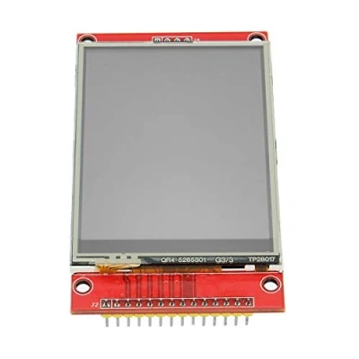Image of DollaTek 2.8 Inch ILI9341 240x320 SPI TFT LCD Display Touch Panel Serial Port Module
