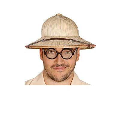 Image of Guirca Straw Explorer Hat Single Size (13615.0) Beige