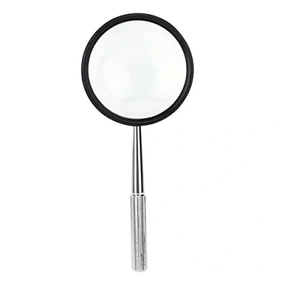 Image of Identification Magnifying Glass Metal for Identifying Jewelry Stamps