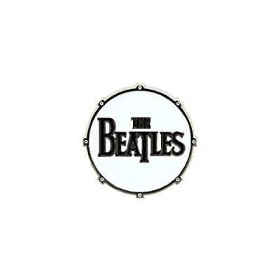 Image of The Beatles Pin Badge: Drum Drop T