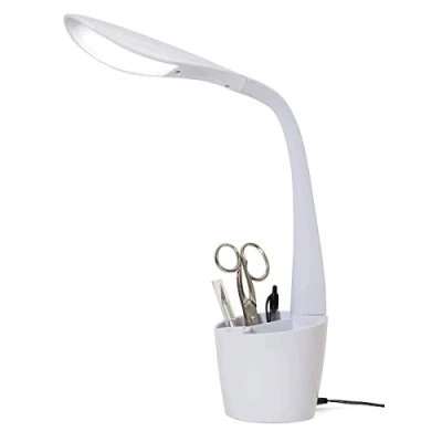 Image of PURElite LED Hobby Table Light Lamp &amp; Desk Lamp, Flexible Neck, 4 Brightness Setting, Natural Daylight Bulbs for Reading, Needlework, Sewing, Crafting, Mains Operated