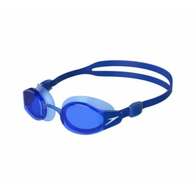 Image of Speedo Unisex Mariner Pro Swimming Goggles Anti Fog, Beautiful Blue/Translucent/White/Blue, One Size