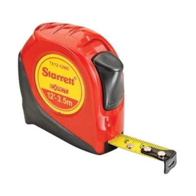 Image of Starrett KTX12 12ME N 3.5m/ 12ft Metric and Imperial Reading Pocket Tape