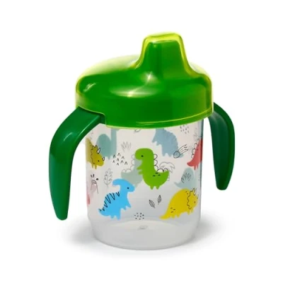 Image of Puckator Children&#039;s Shatterproof Sippy Cup Dinosauria Jr Insulated Tumbler Cups with Lids and Straws for Adults Children Travel Thermal Straw Water Bottles Staw