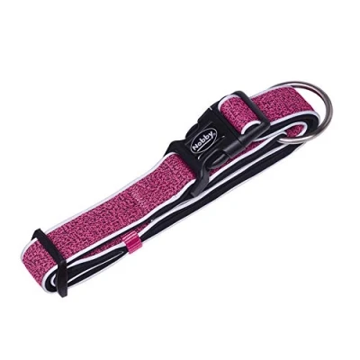 Image of Nobby Cayo Dog Collar Length 20 30 cm Width 15/20 mm Pink